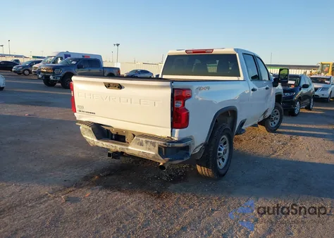 2025 Chevrolet Silverado 2500Hd 4Wd Standard Bed Work Truck from USA, damaged, VIN 1GC1KLE74SF362175